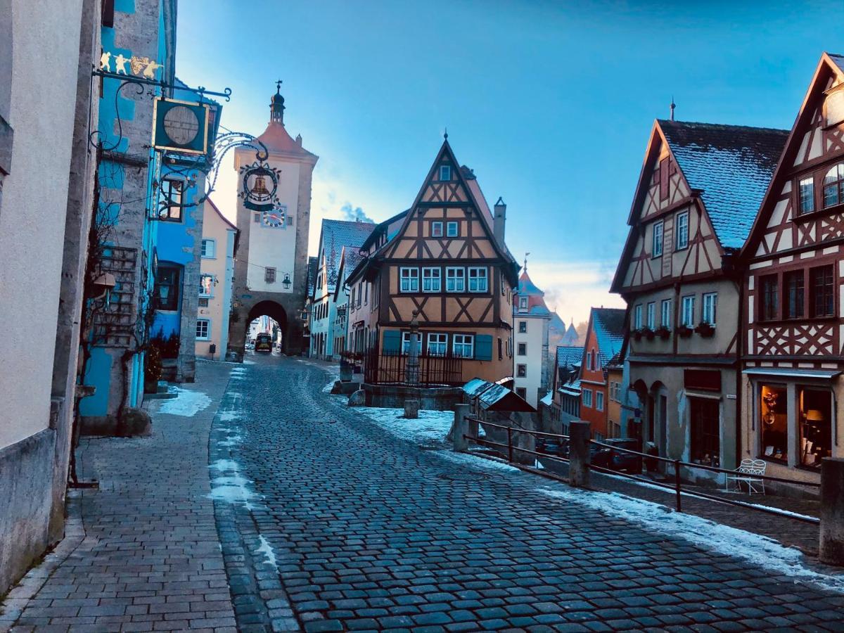 Bayerischer Hof Hotel Rothenburg ob der Tauber Exterior foto