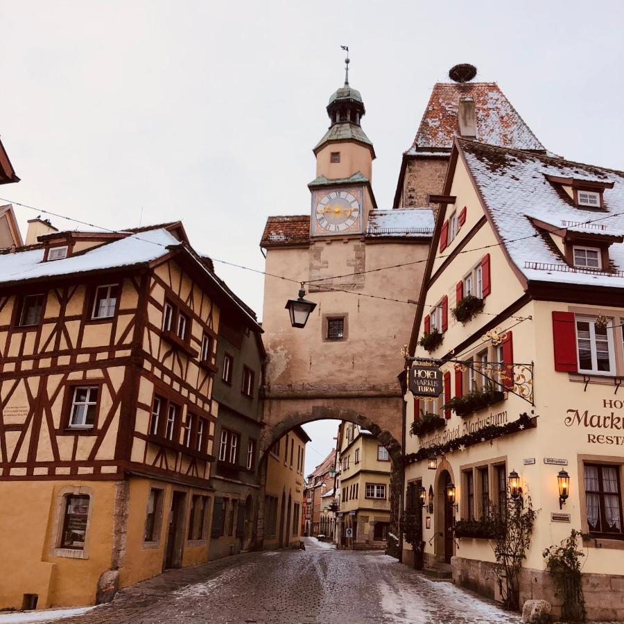 Bayerischer Hof Hotel Rothenburg ob der Tauber Exterior foto